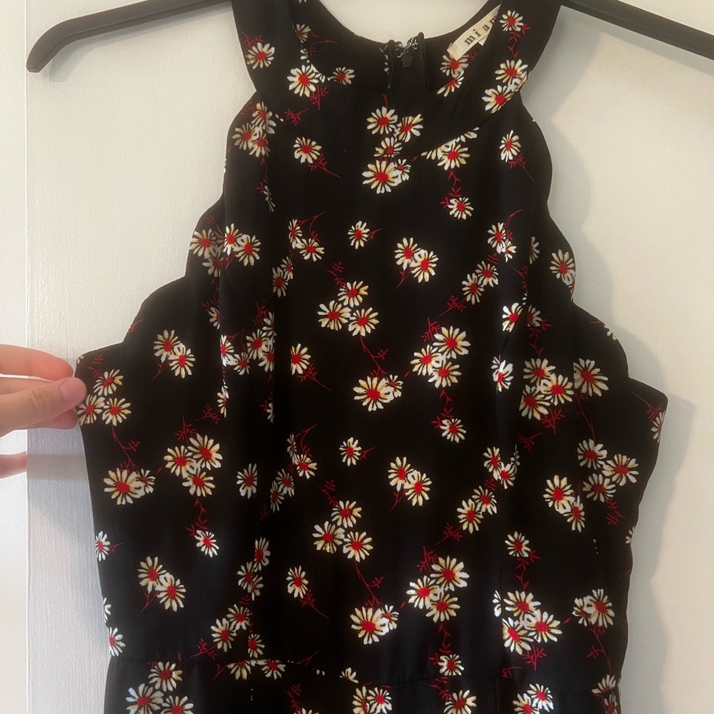 Floral Halter Jumpsuit